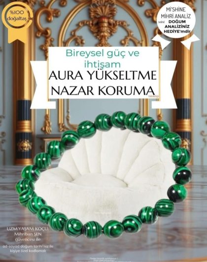 AURA /NAZAR /İHTİŞAM GÜÇ BİLEKLİĞİ