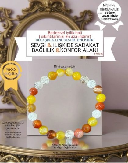 BAĞLILIK &SEVGİ & METABOLİZMA BİLEKLİĞİ