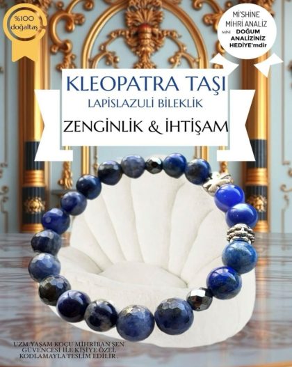 ZENGİNLİK &ŞANS & YÜKSEK FRERKANS BİLEKLİĞİ